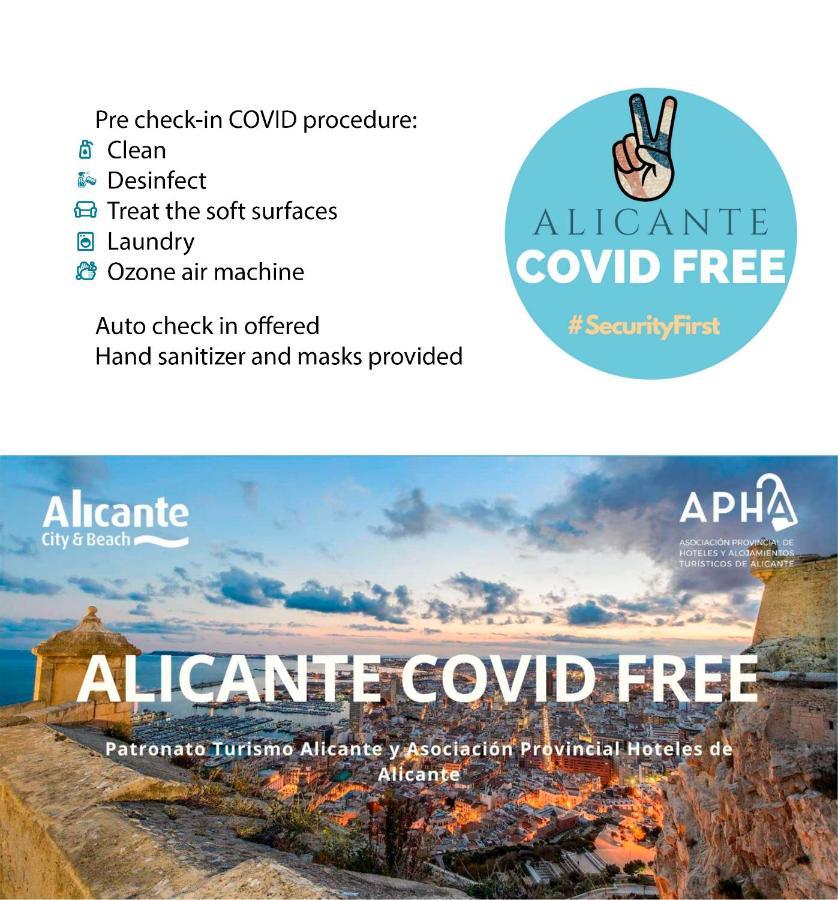 Diseno Y Confort En El Centro De Аликанте Экстерьер фото